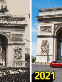 Famous Places In The Past And Now