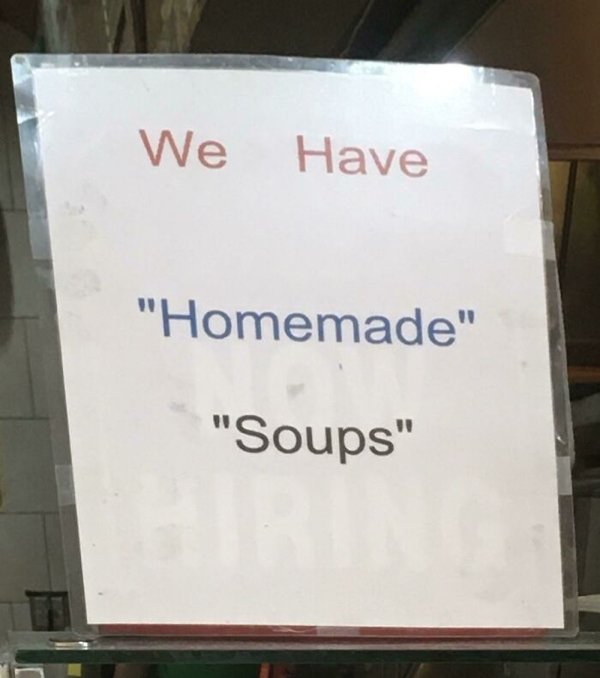 Funny And Misplaced Quotation Marks