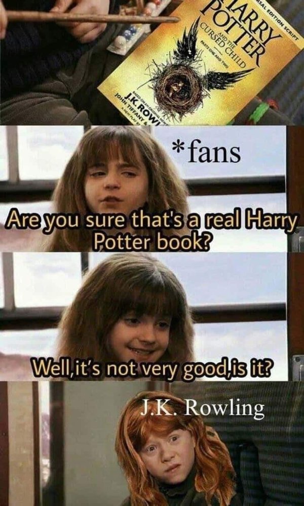 Harry Potter and Hermione Meme