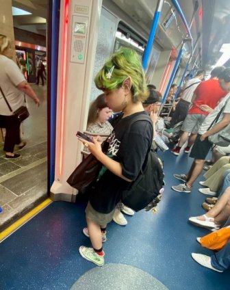 Strange People In The Subway