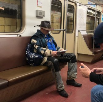 Strange People In The Subway