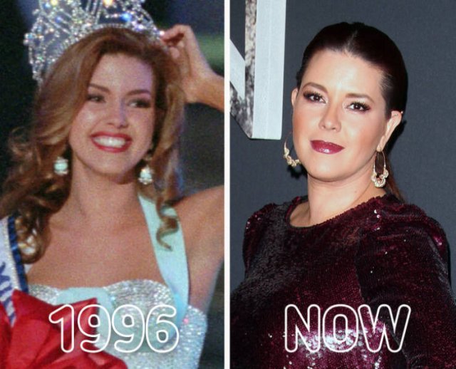 Famous Women Then And Now, part 7