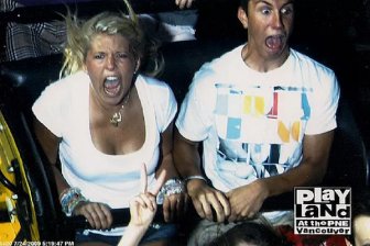 Funny People At The Rides