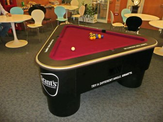 Unusual Billiard Tables