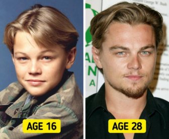 Celebrities In Their Younger Years And Today