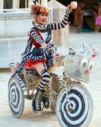 People At ''Burning Man 2022''