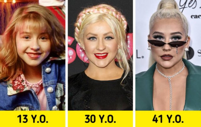 Celebrities In Their Childhood And Today