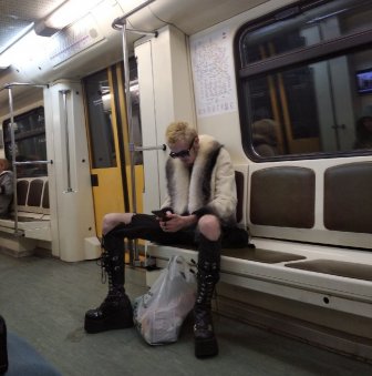 Strange People In The Subway