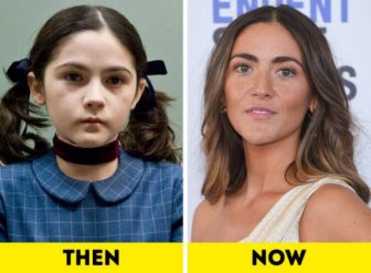 Famous Kids Then And Now