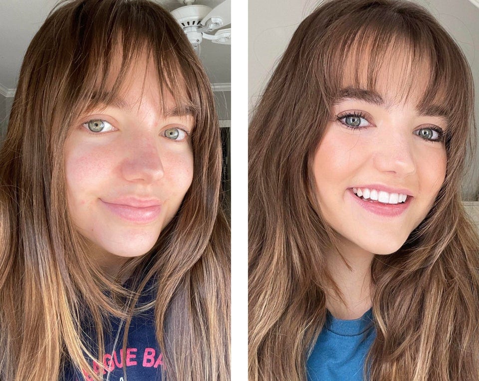 Girls With And Without Makeup, part 11