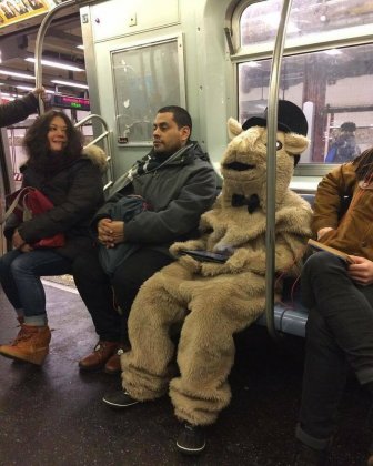 Strange People In The Subway