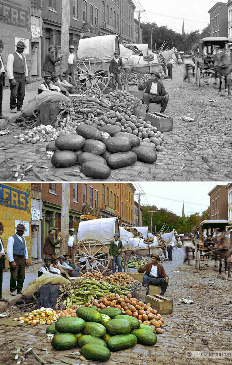 Colorized Photos From The Past