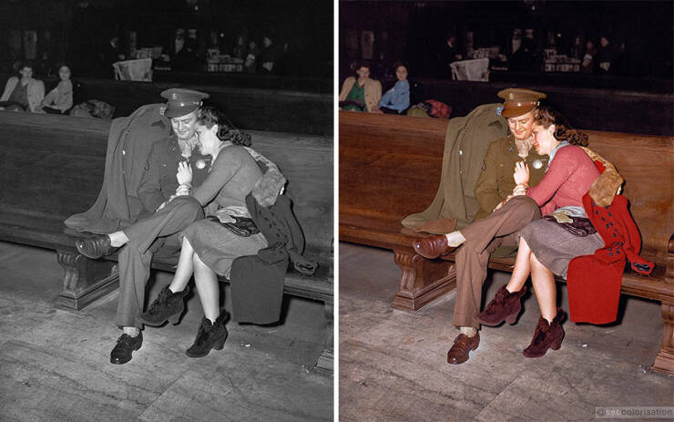 Colorized Photos From The Past