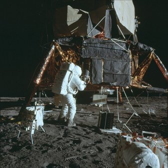 Rare NASA Photos: Moon Landing