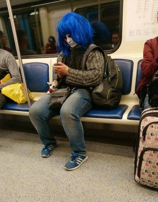 Strange People In The Subway, part 27