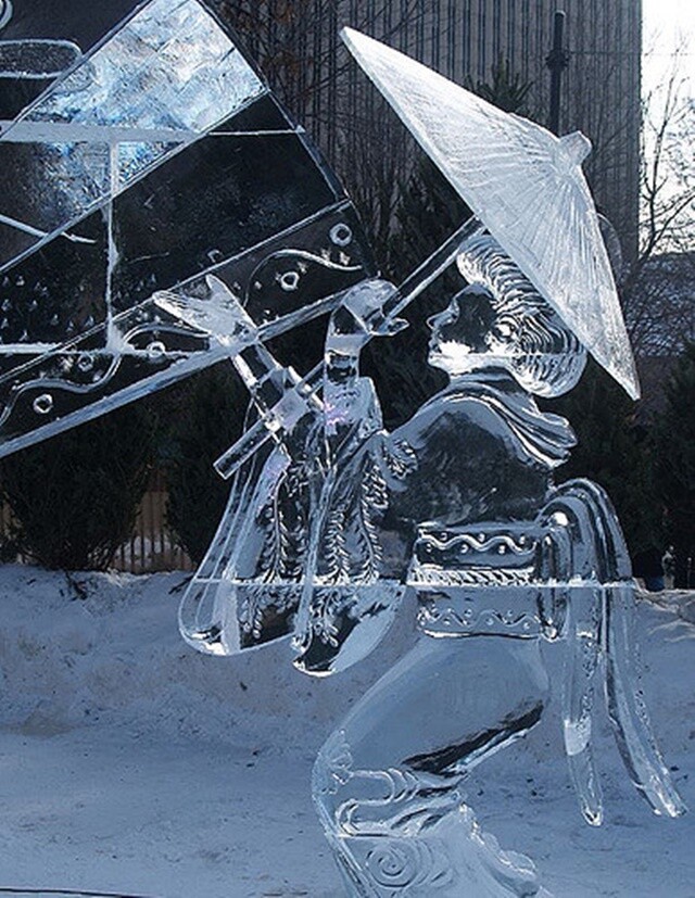 Beautiful Ice Sculptures