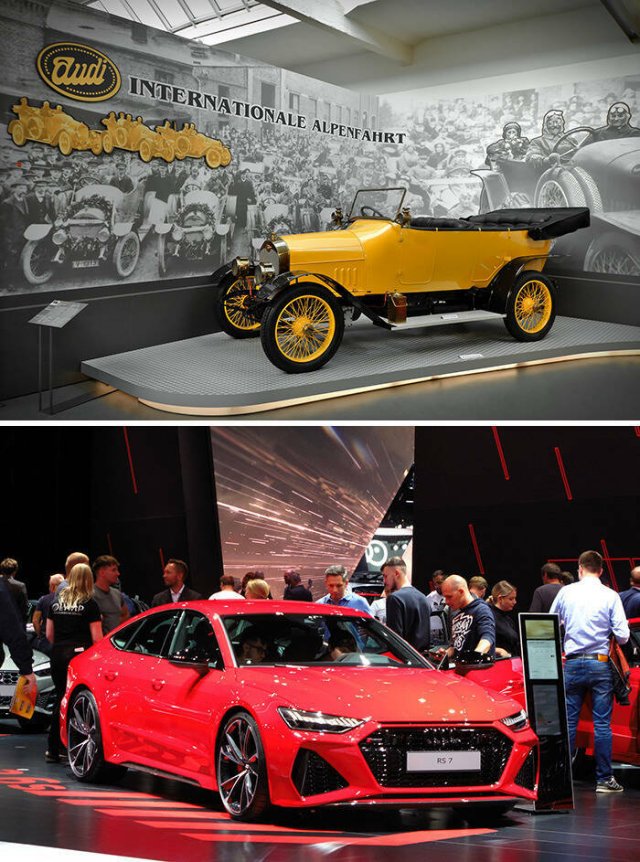 Car Models: Old Against Modern Versions