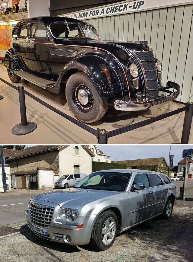 Car Models: Old Against Modern Versions