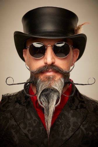 Men With Unusual Mustaches And Beards