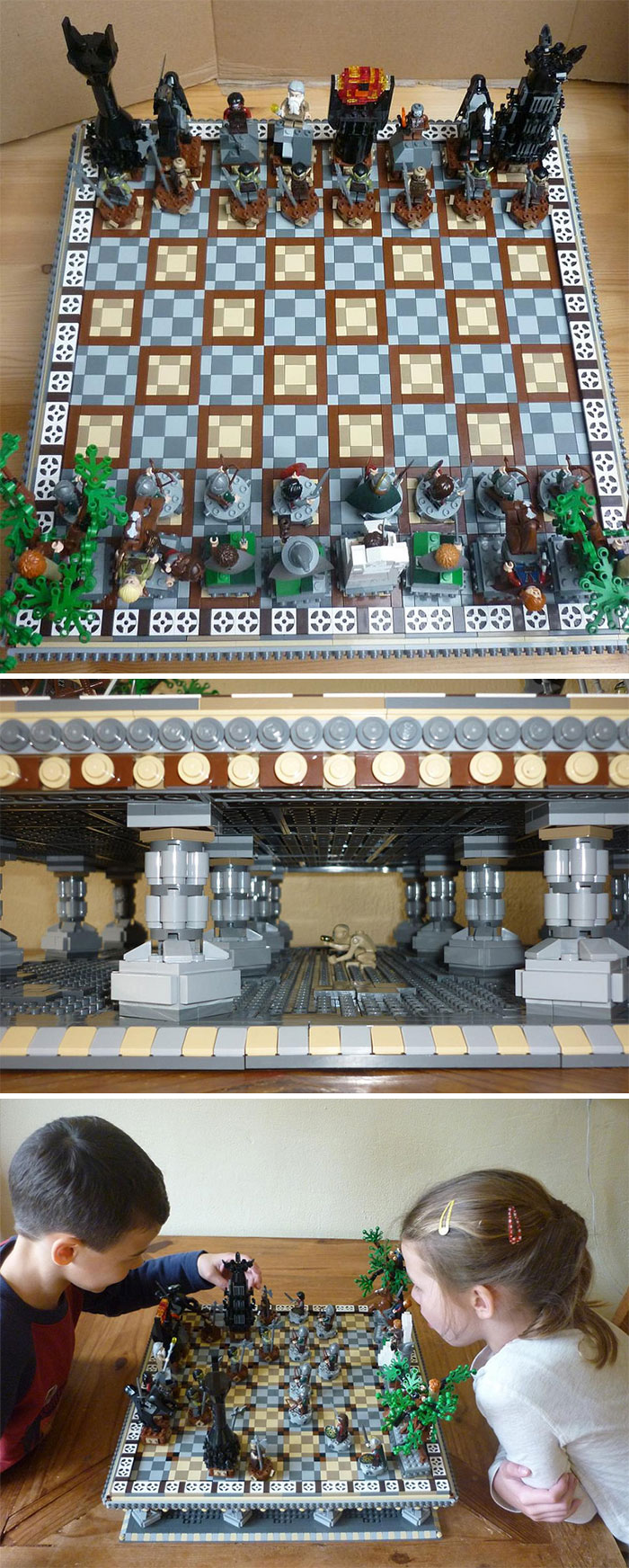 Unusual ''LEGO'' constructions