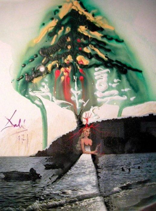 Christmas Cards By Salvador Dali