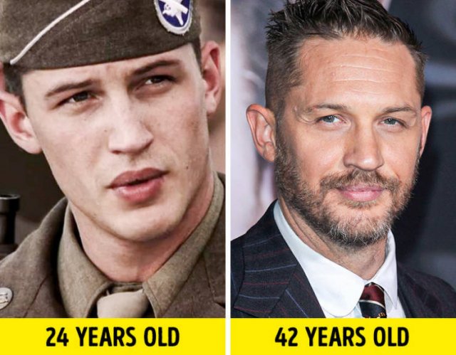 Celebrities Then And Now, part 42