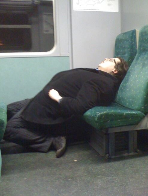 People Can Sleep Anywhere, part 2