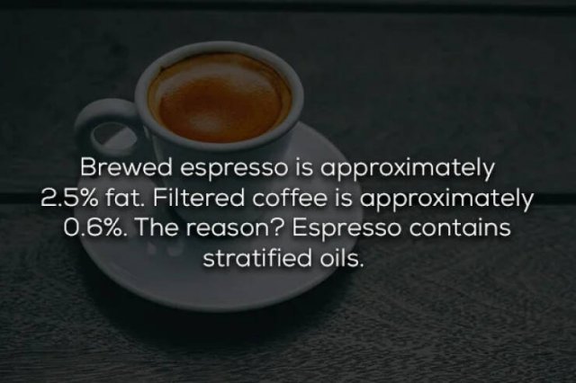 Interesting Facts About Espresso