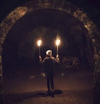 Abandoned Parisian Catacombs