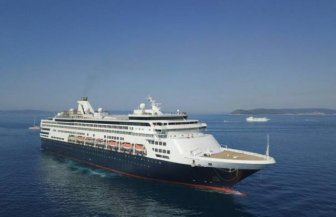 Old Cruise Liner Transformed Into A Floating Residential Building