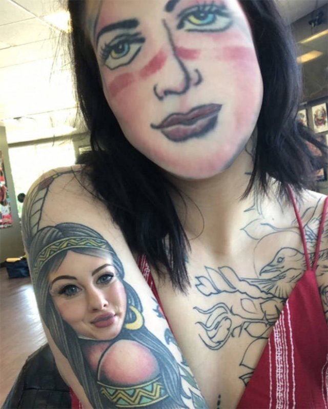 Faceswapping And Tattoos