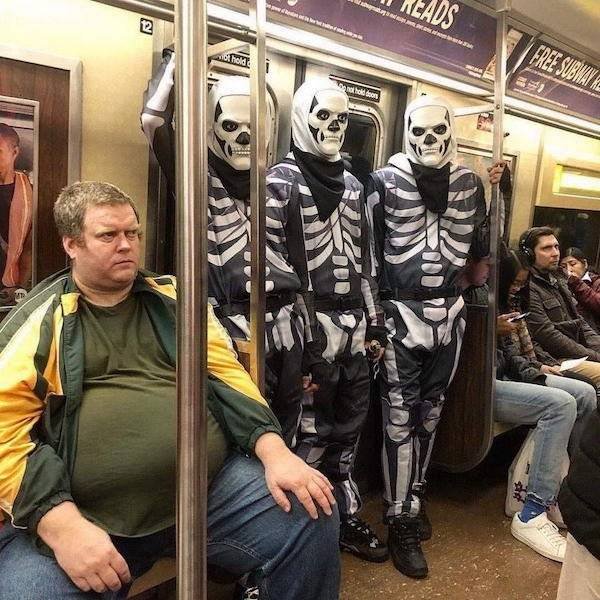 Strange People In The Subway, part 43