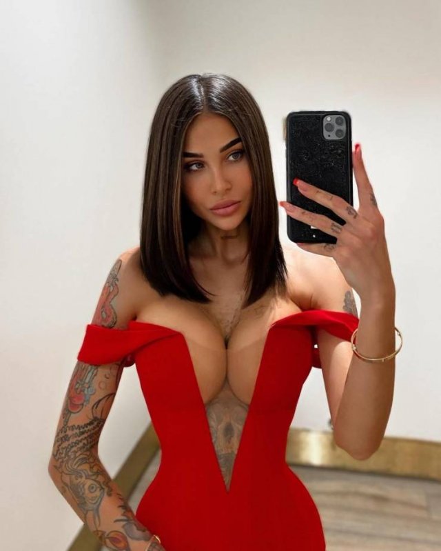 Hot Girls In Red Dresses, part 2