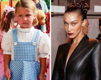 Famous Models When They Were Kids