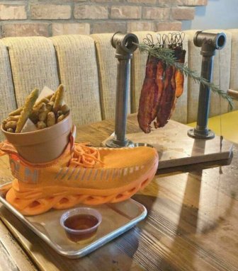 Weird Food Serving