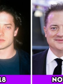 Celebrities At The Age Of 18 And Today