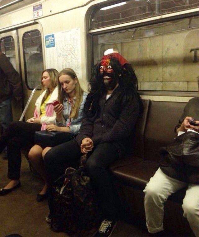 Weird People In Public Transport
