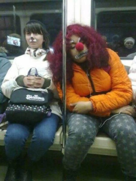 Odd People In The Subway, part 6