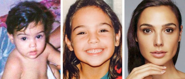 Hollywood Beauties In Childhood And Now
