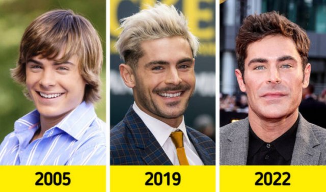 Celebrities Then And Now, part 56