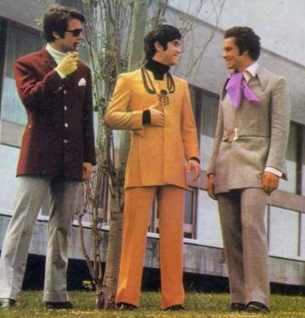 Weird Men's Fashion 1970's