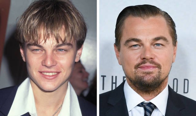 Famous Actors In Their Youth  And Today