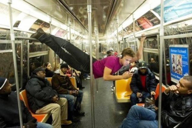 Weird People In The Subway, part 3