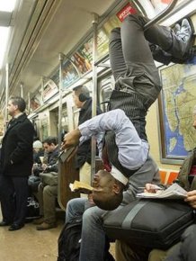 Odd People In The NYC Subway