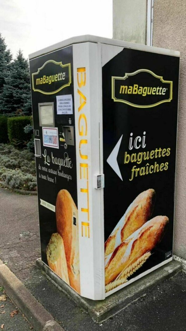 Baguettes In Unexpected Locations
