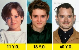 Celebrities In Childhood And Now