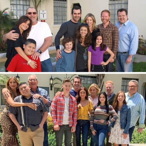 TV Show And Movie Characters Then And Now, part 2