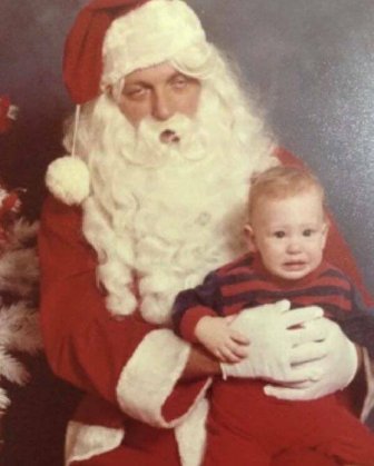 Scary Mall Santas