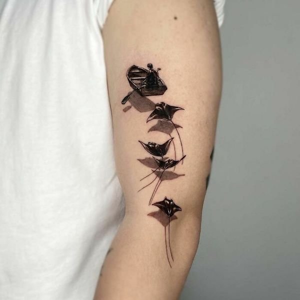 40 3D Tattoo Design Ideas You Have To See To Believe | Tiny butterfly tattoo,  Small 3d tattoos, Butterfly tattoo designs
