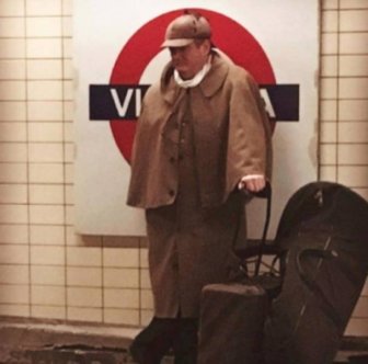 Odd Passengers On London Public Transport